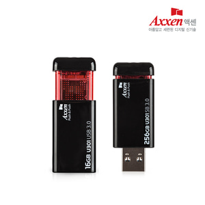 액센 U301 USB3.0 클릭형 고속USB메모리 16GB