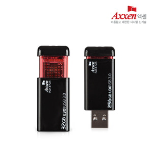 액센 U301 USB3.0 클릭형 고속USB메모리 32GB