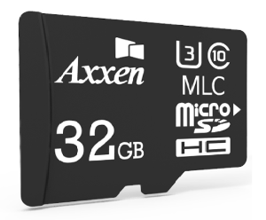 [액센] 블랙박스용 Black 마이크로SD카드 Class10 U3 32GB(MLC)